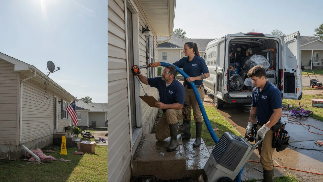 Ceiling Water Damage Restoration in Sinclair, ME near me